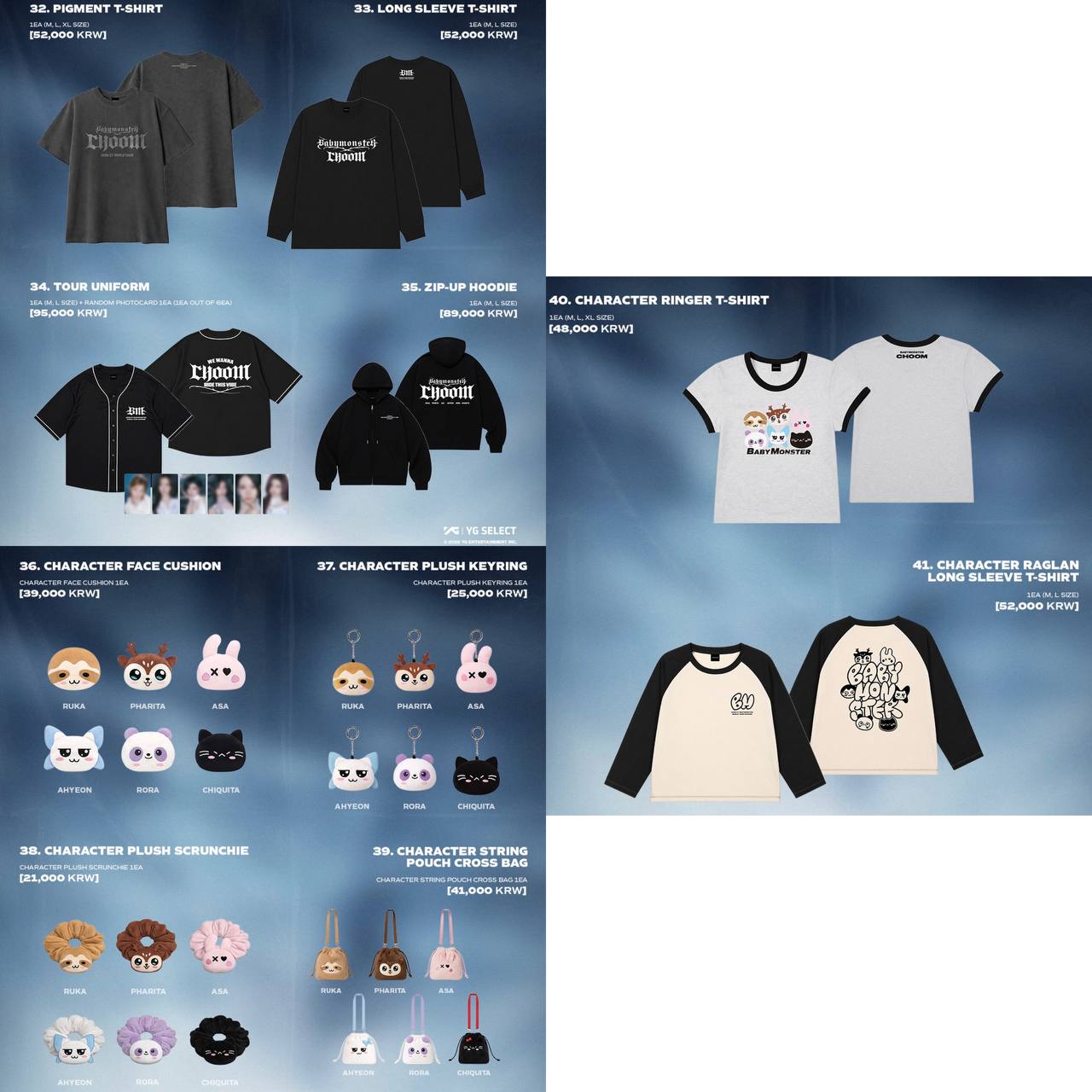 (PRE-ORDER) BABYMONSTER - 2026-27 World Tour [CHOOM] In Seoul Official MD