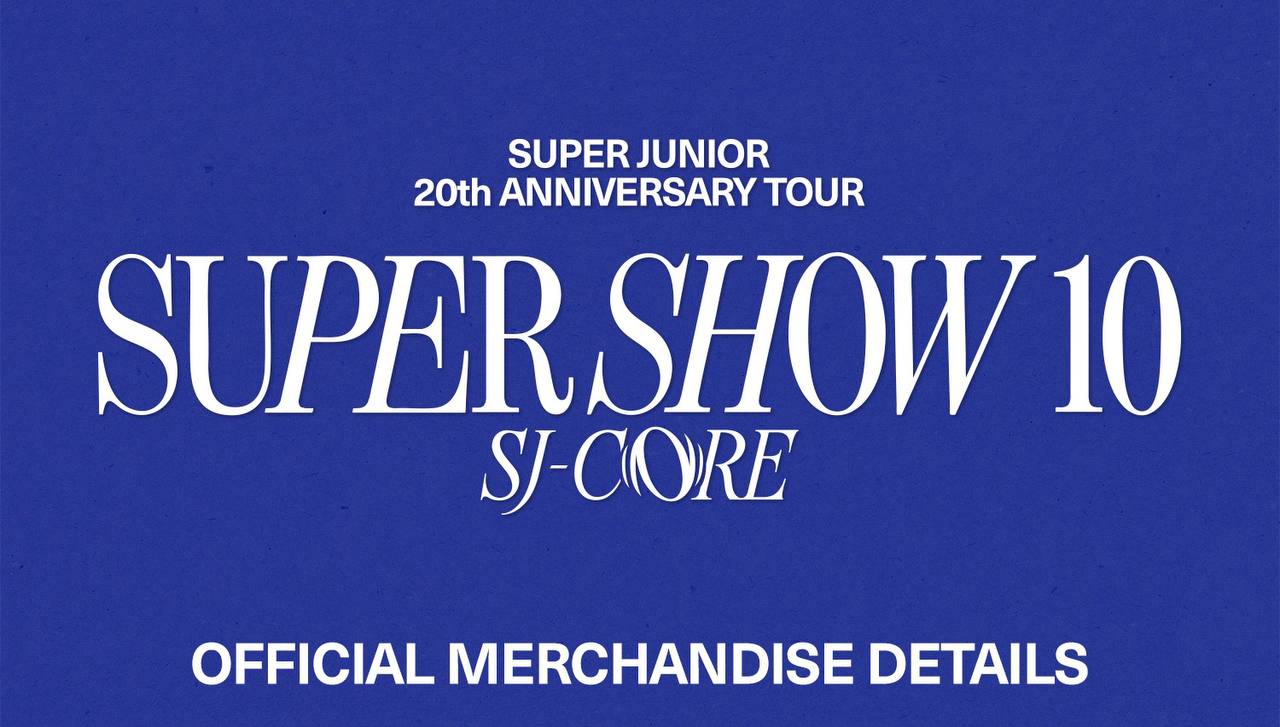 (PRE-ORDER) Super Junior - [SUPER SHOW 10 SJ-CORE] in SEOUL OFFICIAL MD (1ST LINE UP)