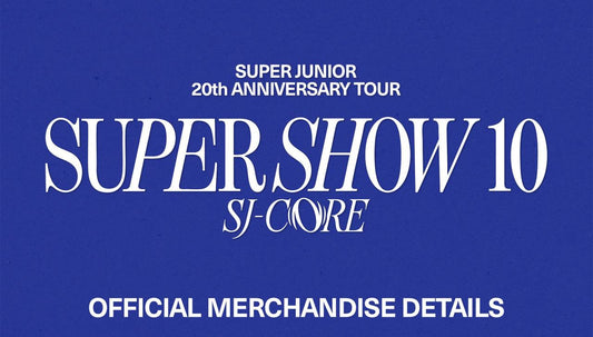(PRE-ORDER) Super Junior - [SUPER SHOW 10 SJ-CORE] in SEOUL OFFICIAL MD (1ST LINE UP)