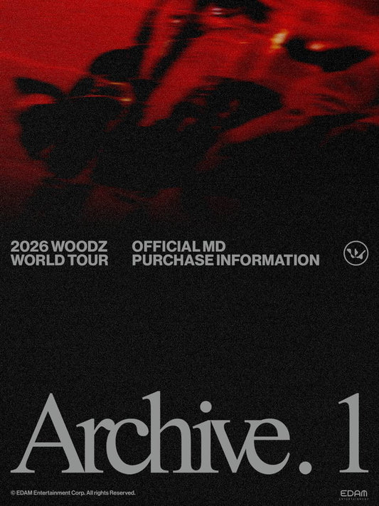 (PRE-ORDER) WOODZ - 2026 WOODZ WORLD TOUR [Archive. 1] Official MD
