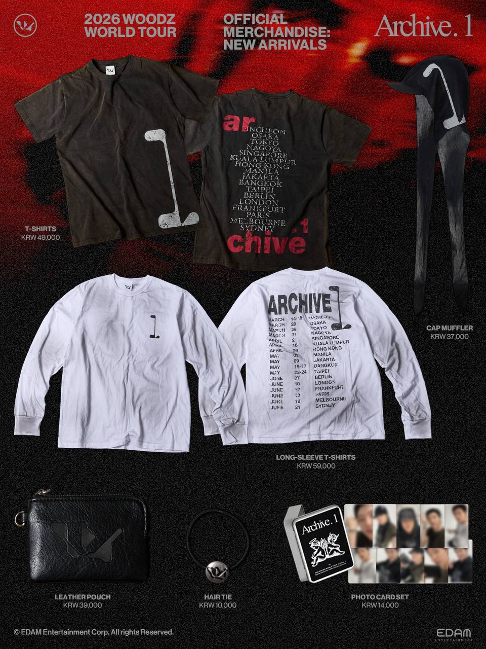 (PRE-ORDER) WOODZ - 2026 WOODZ WORLD TOUR [Archive. 1] Official MD