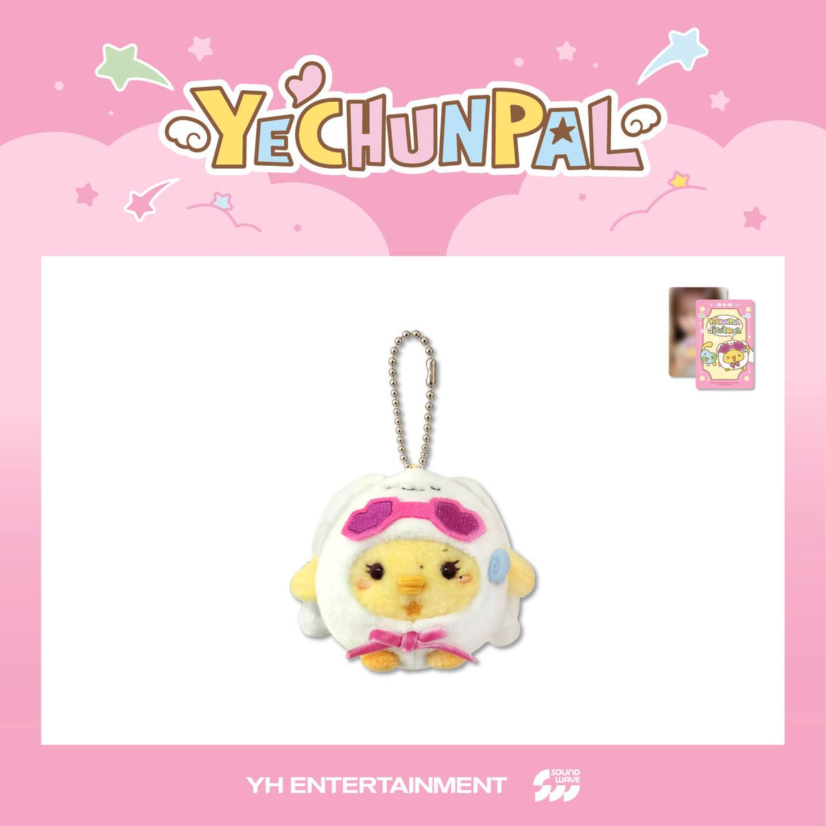 (PRE-ORDER) CHOI YENA - OFFICIAL CHARACTER YECHUNPAL Plush Keyring
