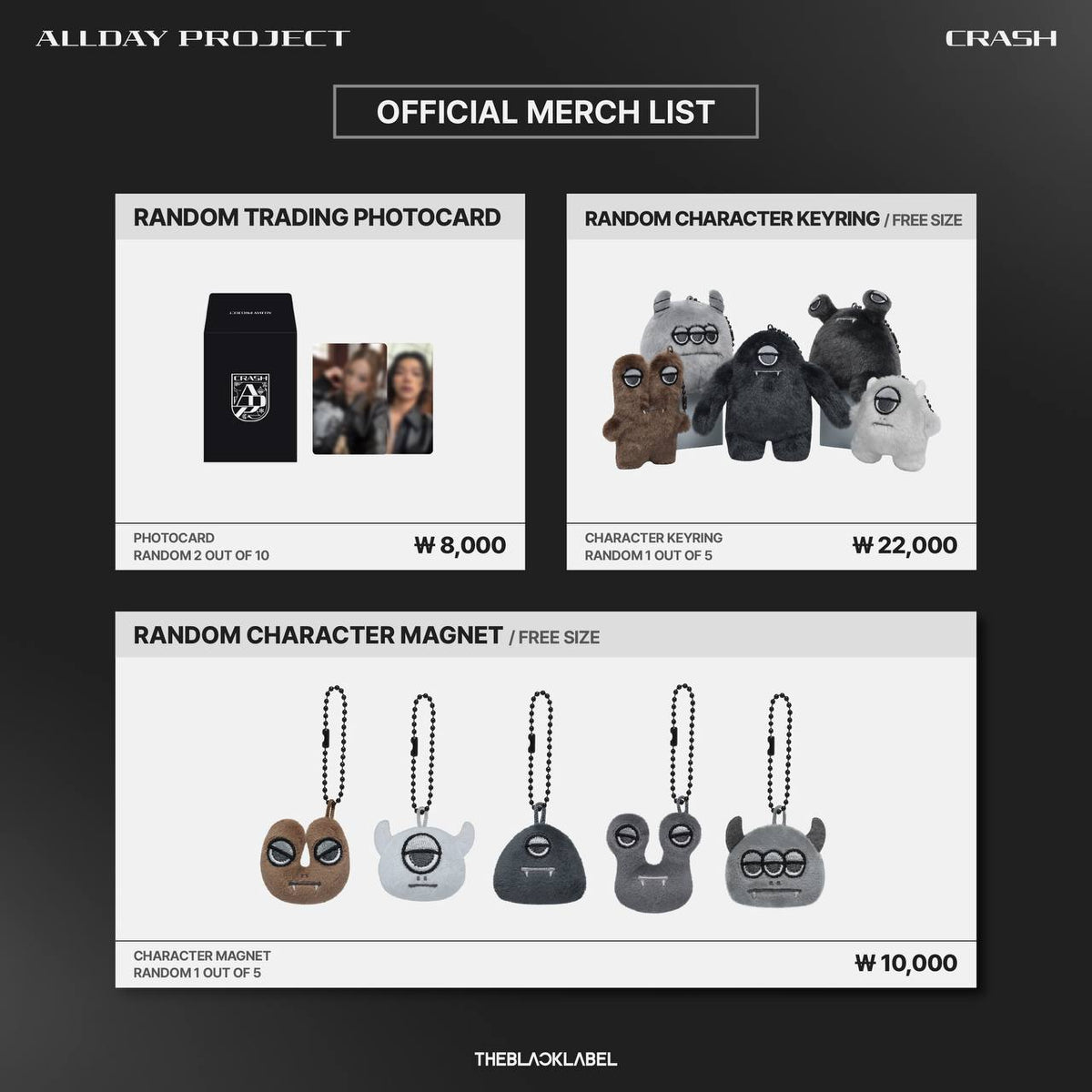 (PRE-ORDER) ALLDAY PROJECT - The 2nd EP [Crash] Official MD
