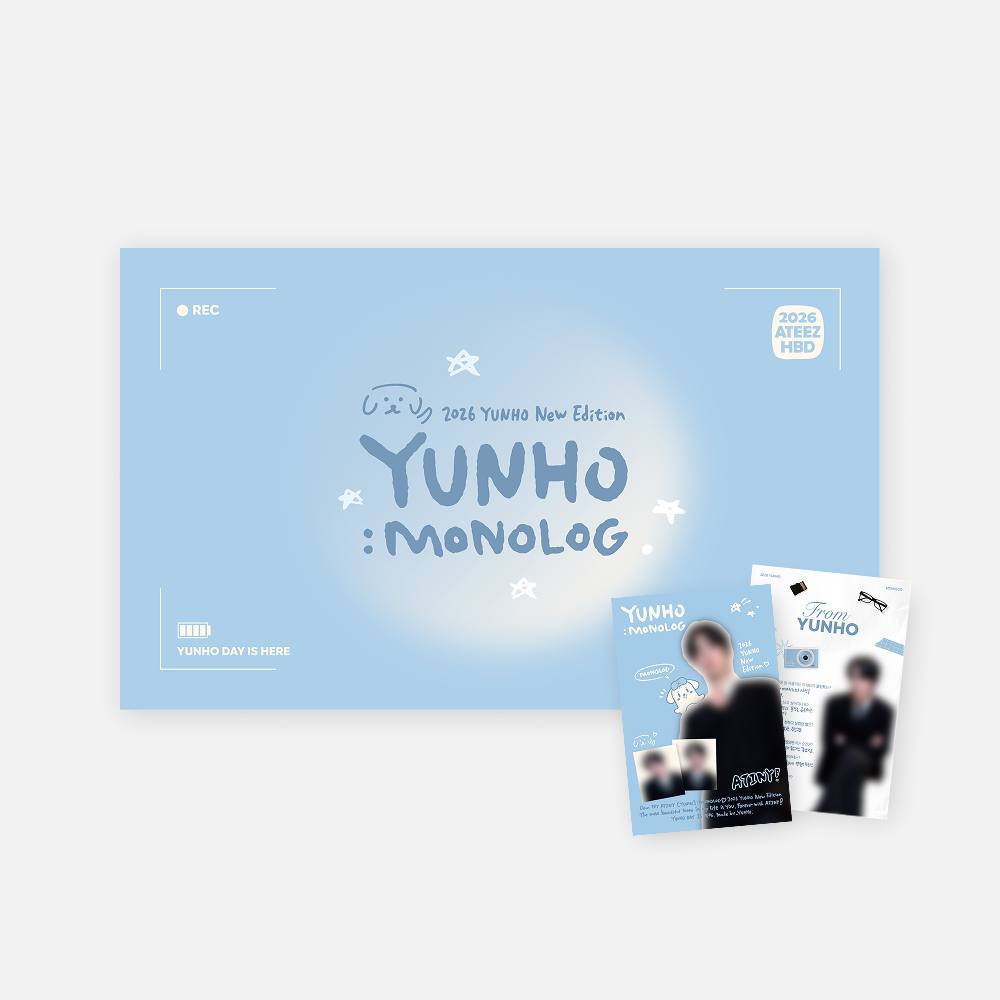 (PRE-ORDER) ATEEZ YUNYO - 2026 HAPPY BIRTHDAY MD [YUNHO: MONOLOG]
