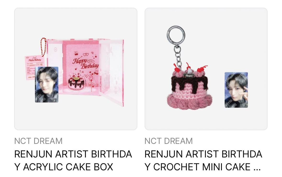 (PRE-ORDER) NCT RENJUN - SM Artist 2026 Birthday Official MD
