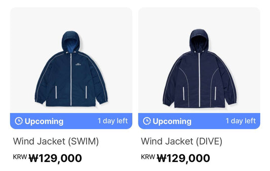 (PRE-ORDER) BTS - [SWIM] Official MD (Wind Jacket)