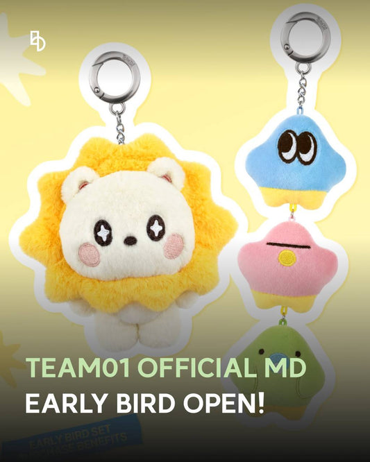 (PRE-ORDER) BIGBANG TAEYANG - [TEAM01] OFFICIAL MD (Early Bird Set)
