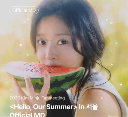 (PRE-ORDER) KIM MINJU - [Hello, Our Summer] Official MD