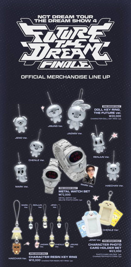 (PRE-ORDER) NCT DREAM - THE DREAM SHOW 4 : FUTURE THE DREAM FINALE OFFICIAL MD (2ND LINE UP)