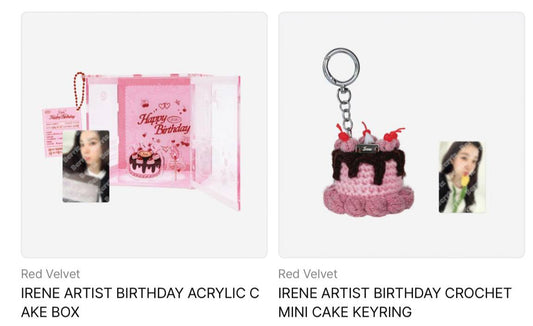 (PRE-ORDER) RED VELVET IRENE - SM Artist 2026 Birthday Official MD