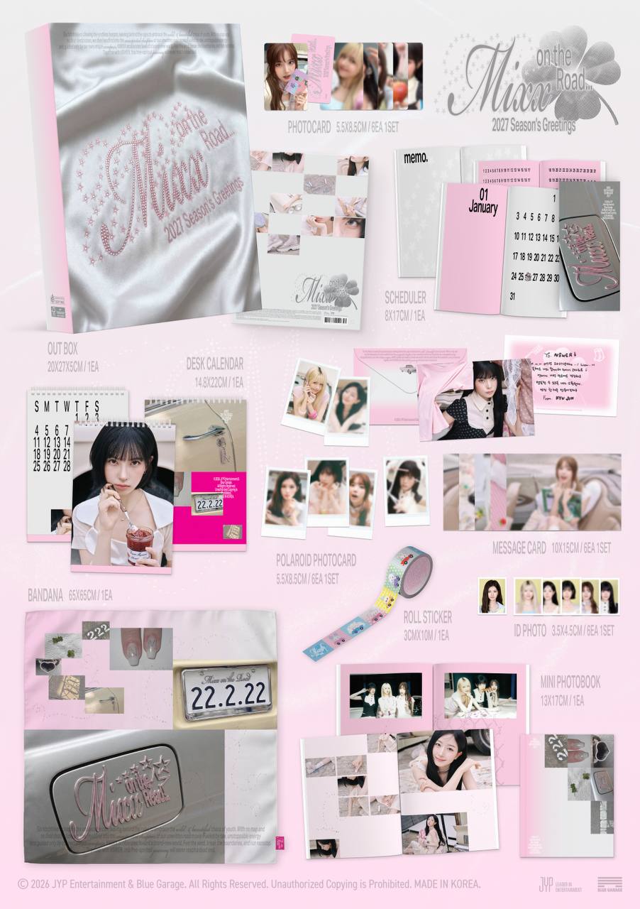(PRE-ORDER) NMIXX - 2027 SEASON’S GREETINGS [MIXX On The Road]