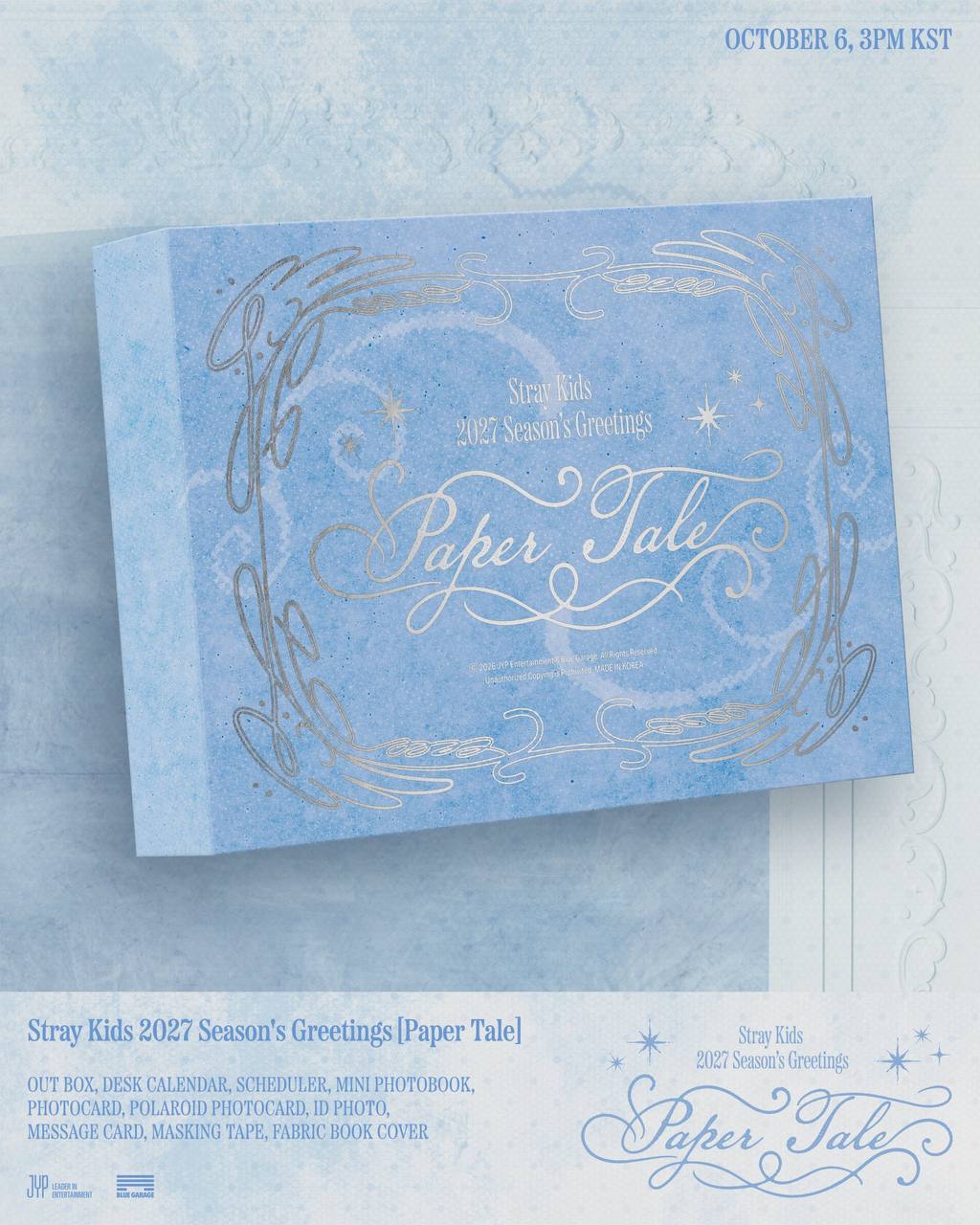(PRE-ORDER) STRAY KIDS - 2027 SEASON’S GREETINGS [Paper Tale]