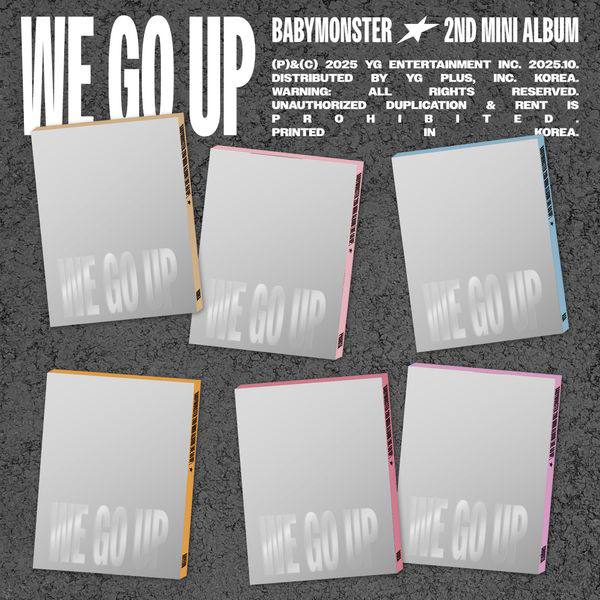 (PRE-ORDER) BABYMONSTER - 2nd Mini Album [WE GO UP] (Pattern ver.)