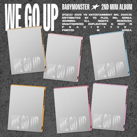 (PRE-ORDER) BABYMONSTER - 2nd Mini Album [WE GO UP] (Pattern ver.)