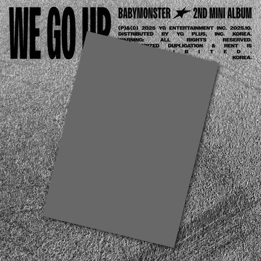 (PRE-ORDER) BABYMONSTER - 2nd Mini Album [WE GO UP] (Postcard ver.)