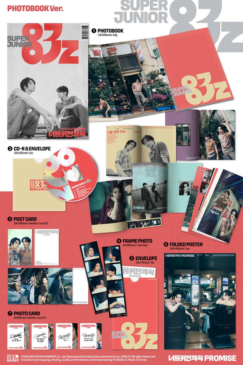 (PRE-ORDER) SUPER JUNIOR-83z - The 1st Mini Album [Promise]