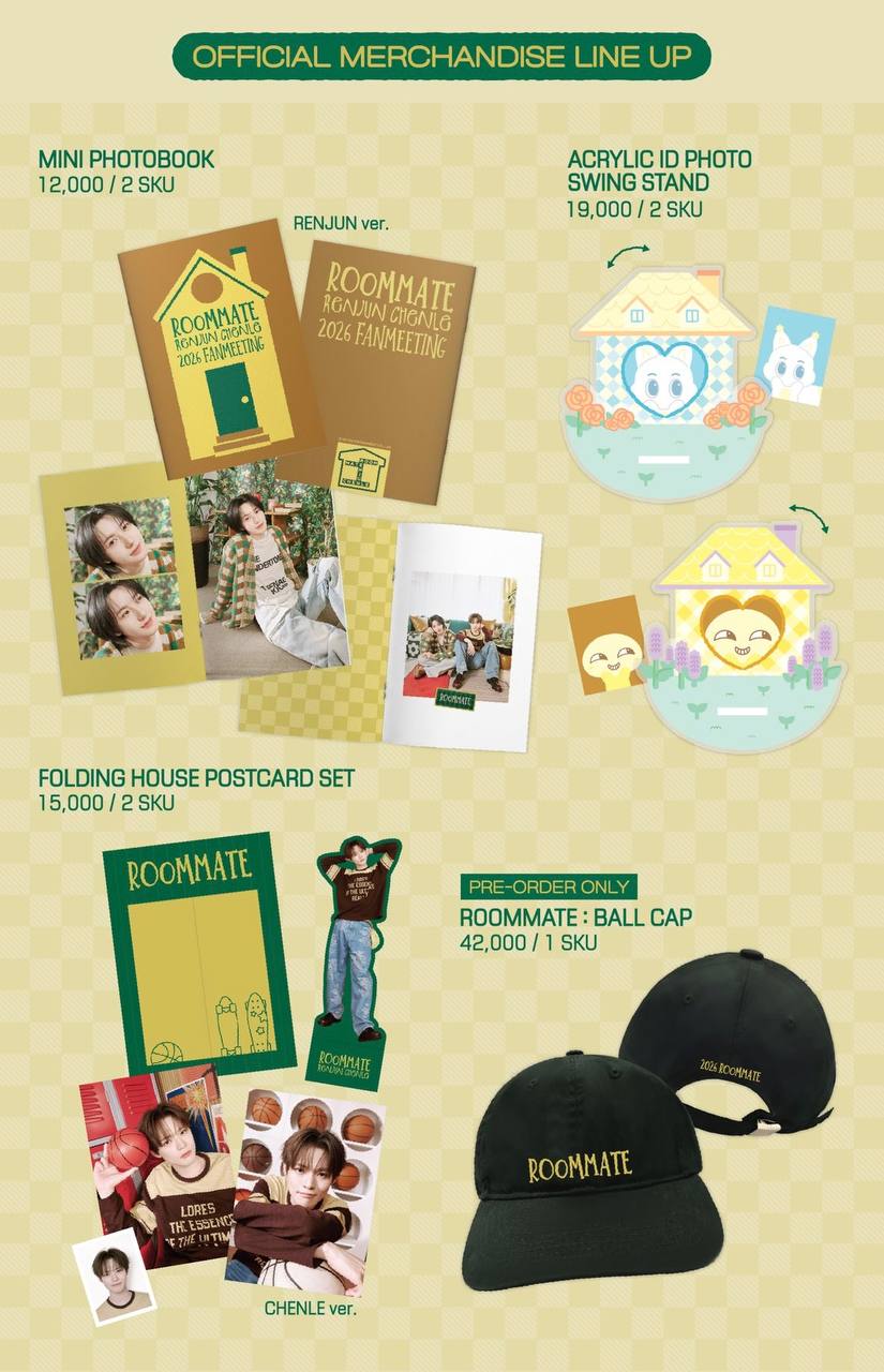 (PRE-ORDER) NCT RENJUN & CHENLE - 2026 Fanmeeting [ROOMMATE]