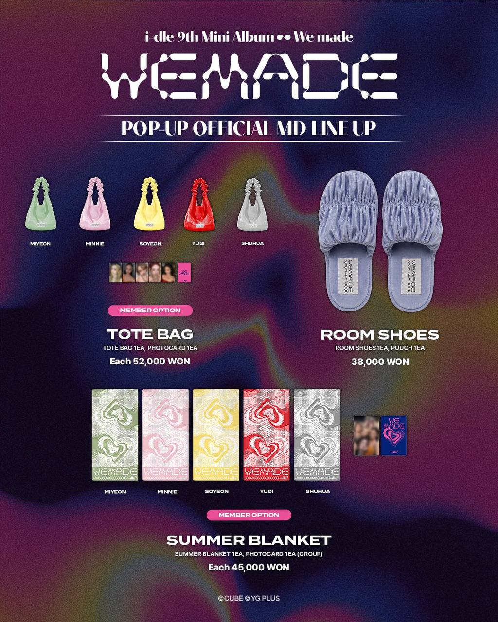 (PRE-ORDER) I-DLE IDLE - [We Made] Pop-Up Official MD