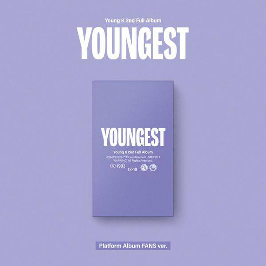 (PRE-ORDER) DAY6 YOUNG K - 2nd Full Album [YOUNGEST] (Platform Album FANS ver.)