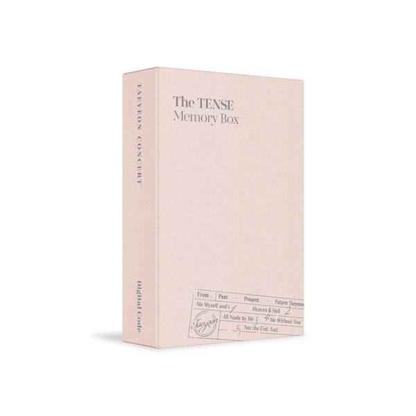 (PRE-ORDER) SNSD Taeyeon - Concert [The TENSE Memory Box] (Digital Code ver.)