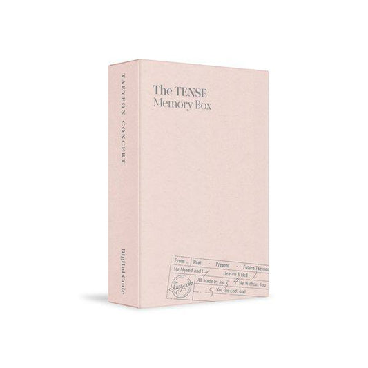 (PRE-ORDER) SNSD Taeyeon - Concert [The TENSE Memory Box] (Digital Code ver.)