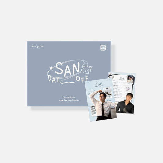 (PRE-ORDER) ATEEZ SAN - 2026 Birthday [SAN: Day Off] Official MD