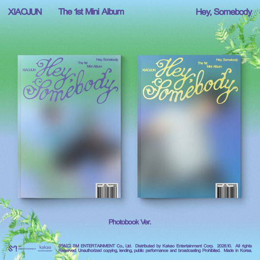 (PRE-ORDER) WayV XIAOJUN - 1st Mini Album [Hey, Somebody] (Photobook ver.)