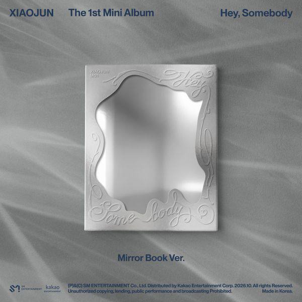 (PRE-ORDER) WayV XIAOJUN - 1st Mini Album [Hey, Somebody] (Mirror Book ver.)