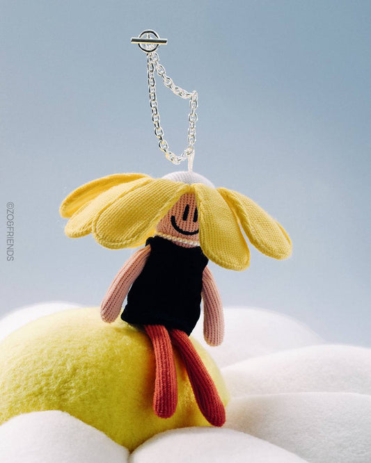 (PRE-ORDER) GDRAGON - ZO&FRIENDS A&NE Knit Plush Keyring