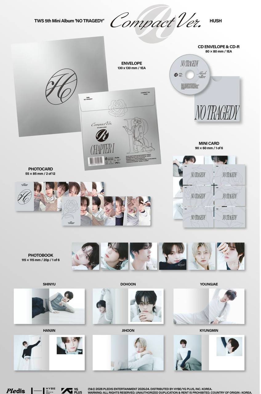 (PRE-ORDER) TWS - 5th Mini Album [No Tragedy] (Compact ver.)