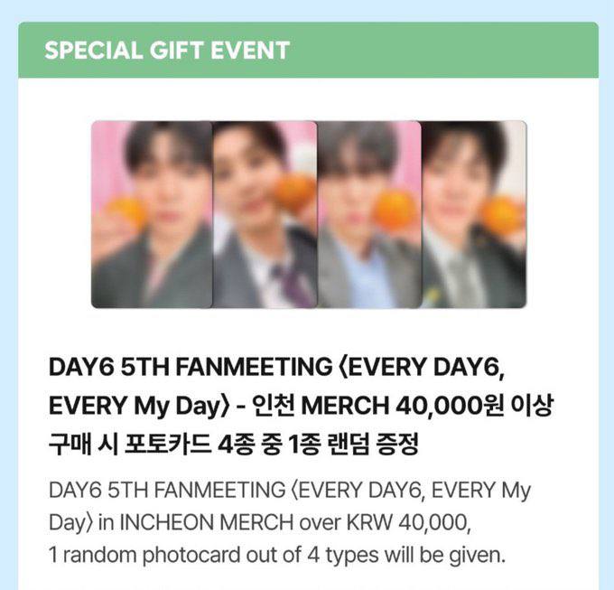 (PRE-ORDER) DAY6 - 5TH FANMEETING [Every DAY6, Every My Day] Official MD