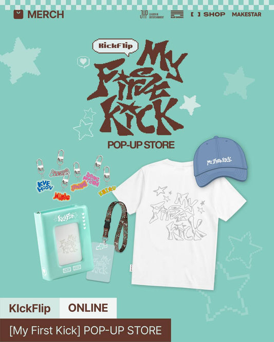 (PRE-ORDER) KickFlip - [My First Kick] POP-UP STORE OFFICIAL MD