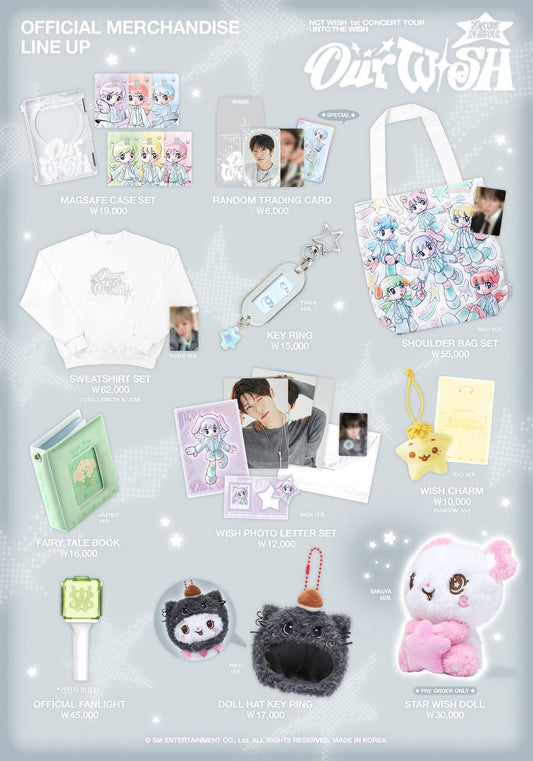 (PRE-ORDER) NCT WISH - 1st CONCERT TOUR [INTO THE WISH : Our WISH] ENCORE IN SEOUL Official MD