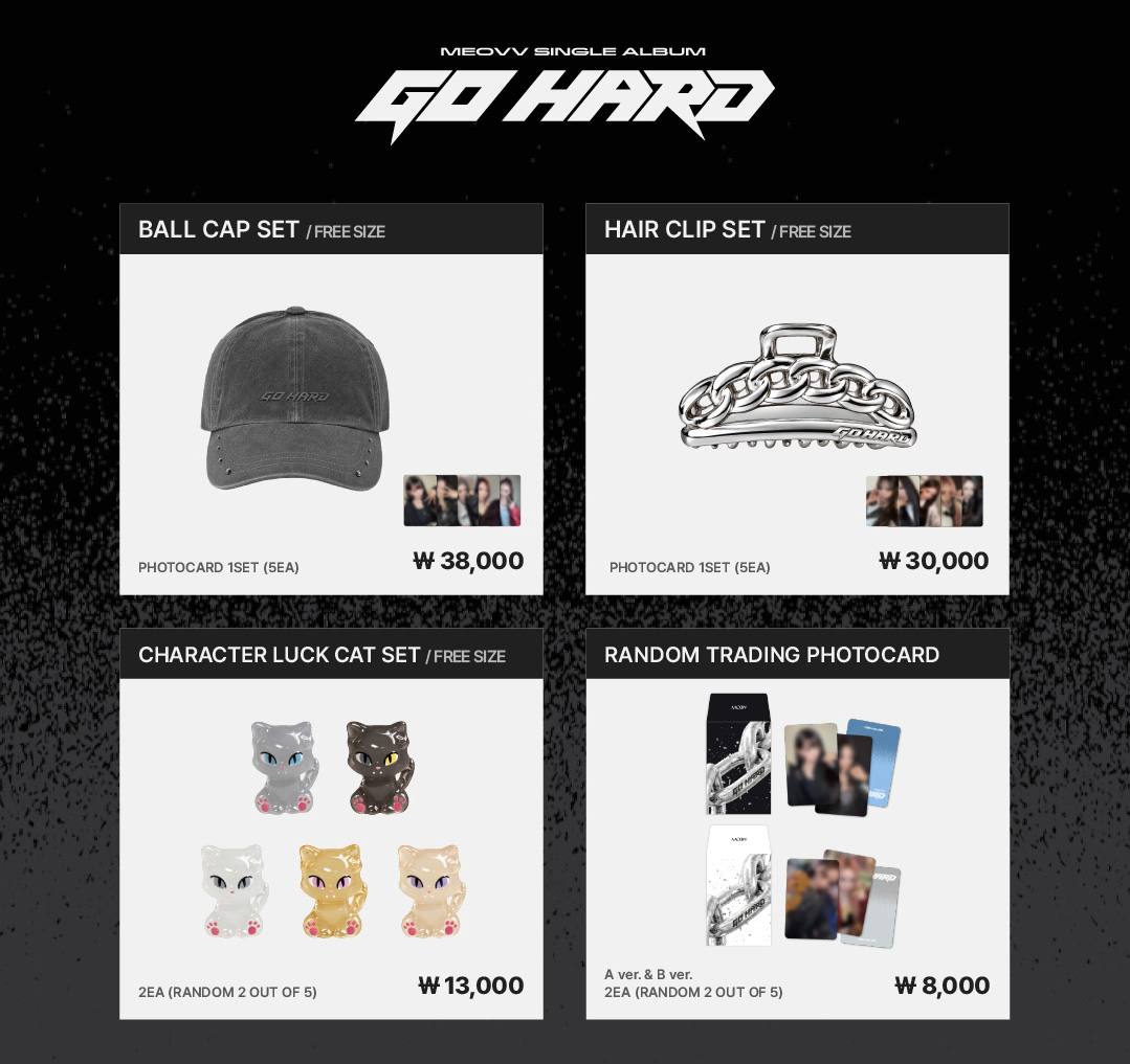 (PRE-ORDER) MEOVV - [GO HARD] Official MD