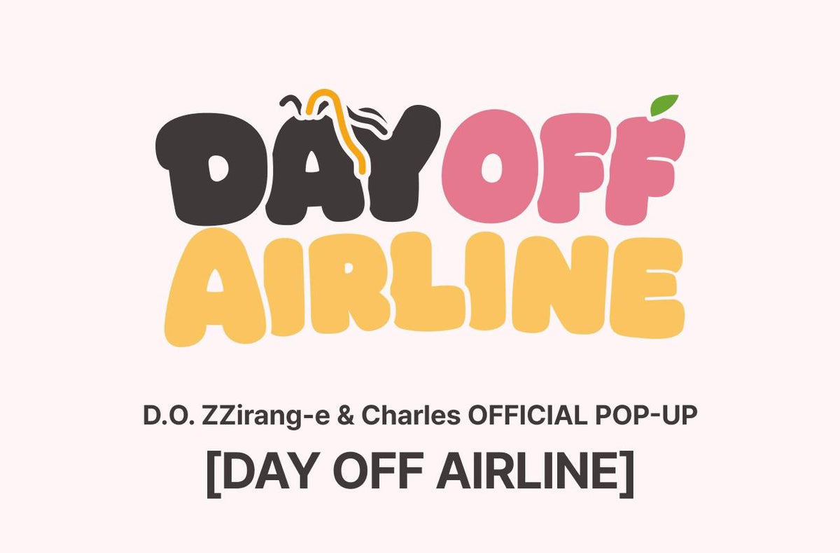(PRE-ORDER) EXO D.O Doh Kyung Soo - ZZirang-e & Charles [DAY OFF AIRLINE] Official Pop Up MD