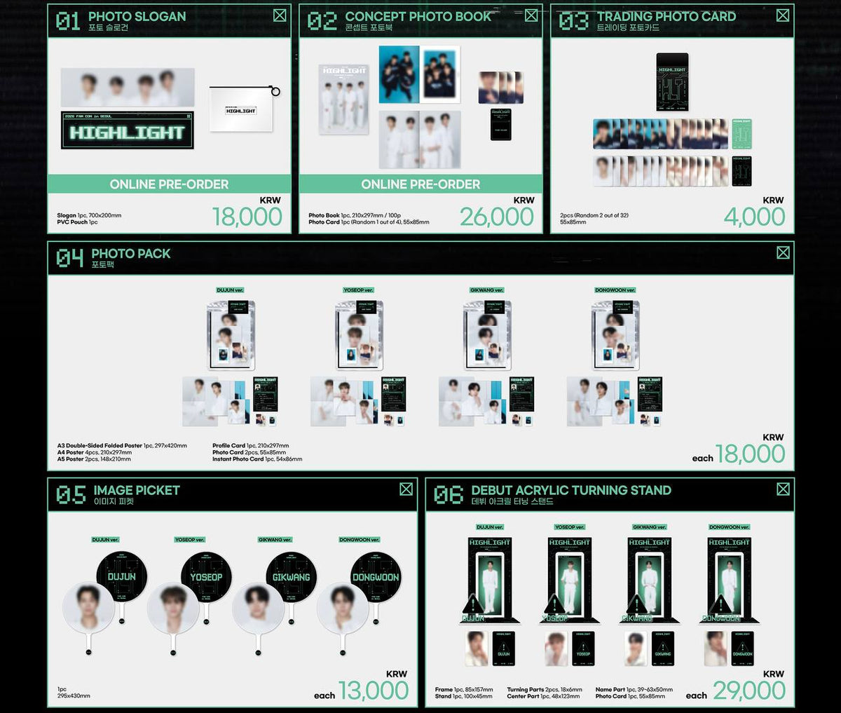 (PRE-ORDER) HIGHLIGHT - 2026 FAN CON [18-Year Veteran Idol Me as a Debut Group Trainee in Another World?!] OFFICIAL MD