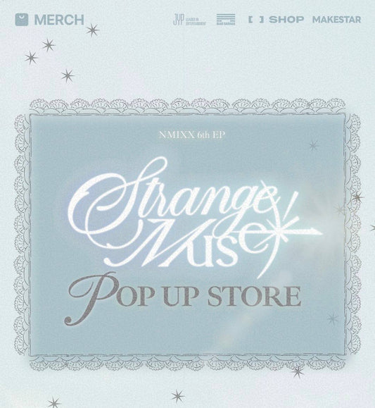 (PRE-ORDER) NMIXX - [Strange Muse] Pop Up Store Official MD