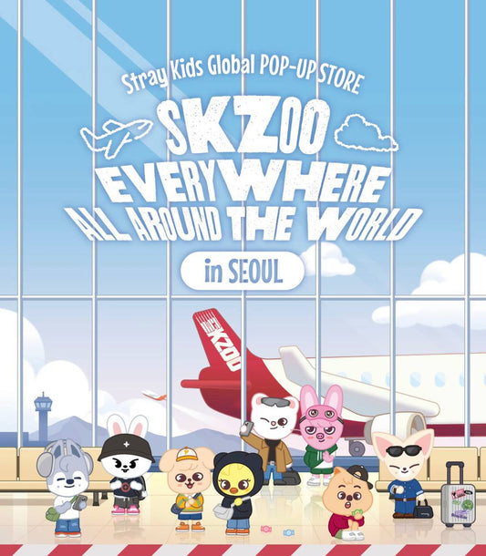 (PRE-ORDER) Stray Kids - Global Pop Up [SKZOO EVERYWHERE ALL AROUND THE WORLD in SEOUL] Official MD