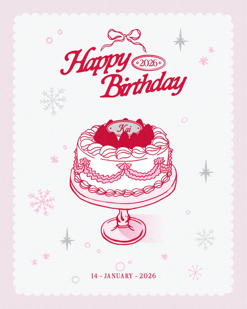 (PRE-ORDER) EXO KAI - 2026 Birthday Official MD