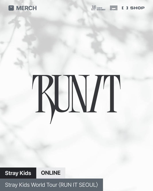 (PRE-ORDER) STRAY KIDS - World Tour [RUN IT SEOUL] OFFICIAL MD
