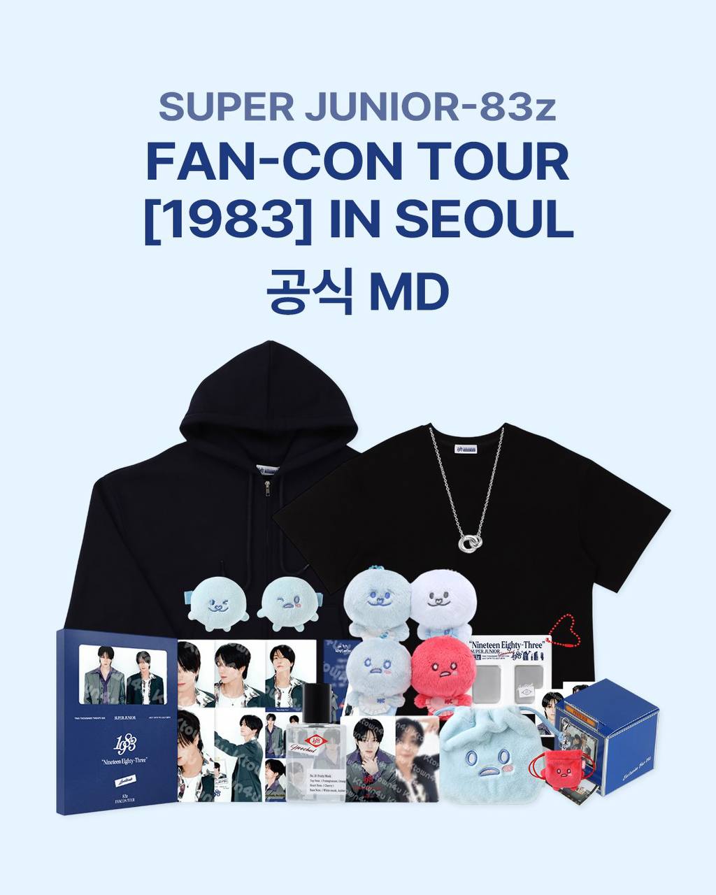 (PRE-ORDER) SUPER JUNIOR-83z - 2026 FANCON TOUR [1983] IN SEOUL OFFICIAL MD