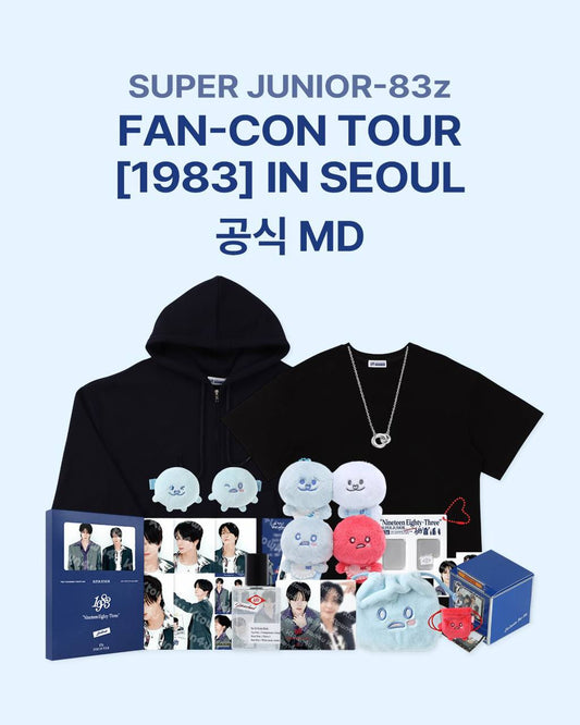 (PRE-ORDER) SUPER JUNIOR-83z - 2026 FANCON TOUR [1983] IN SEOUL OFFICIAL MD