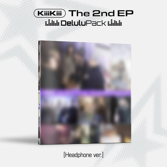 (PRE-ORDER) KiiiKiii - The 2nd EP [Delulu Pack] (Headphone ver.)