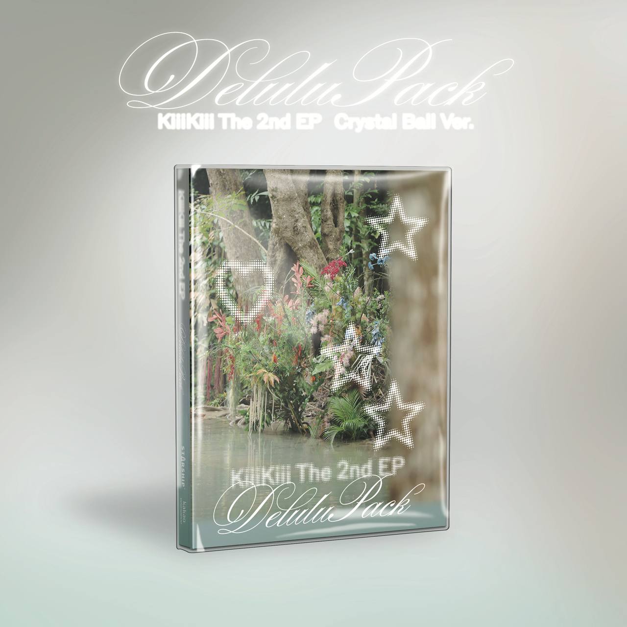 (PRE-ORDER) KiiiKiii - The 2nd EP [Delulu Pack] (Crystal Ball ver.)