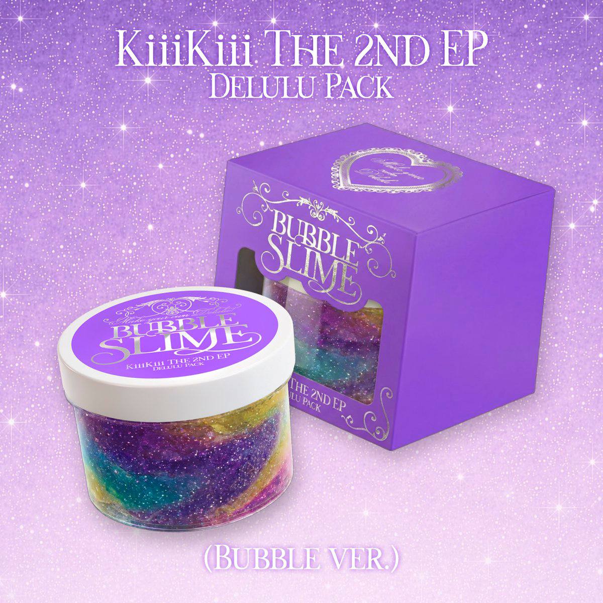 (PRE-ORDER) KiiiKiii - The 2nd EP [Delulu Pack] (Bubble ver.)