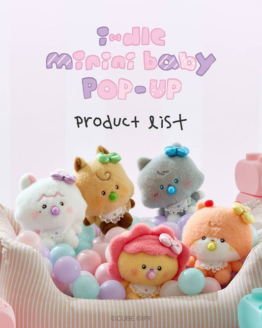 (PRE-ORDER) I-DLE - [MININI Baby] Pop Up Store Official MD