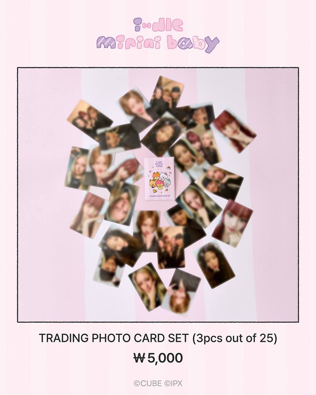 (PRE-ORDER) I-DLE - [MININI Baby] Pop Up Store Official MD