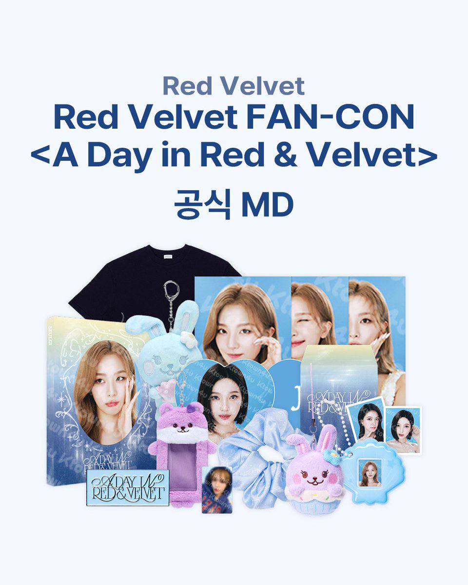 (PRE-ORDER) RED VELVET - 2026 FAN-CON [A Day in Red & Velvet] Official MD