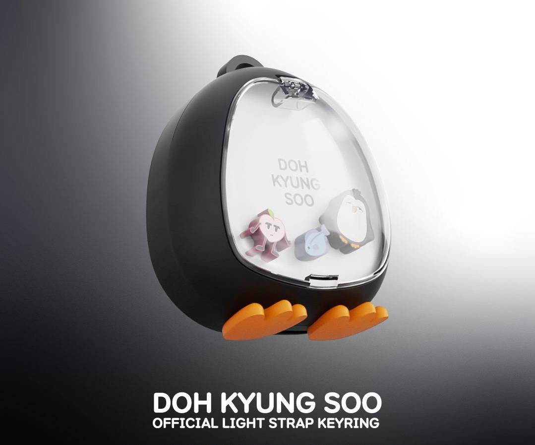 (PRE-ORDER) EXO D.O Doh Kyung Soo - Official Light Strap Keyring & Strap
