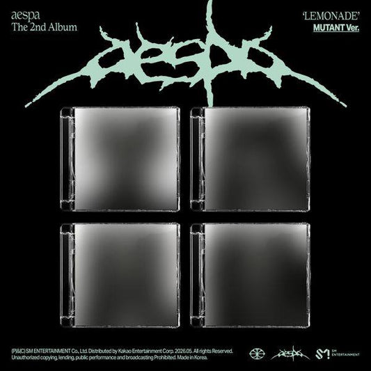(PRE-ORDER) AESPA - 2nd Album [LEMONADE] (Mutant ver.)